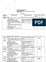 PLANIFICARE CALENDARISTICA CLASA A VIII-A