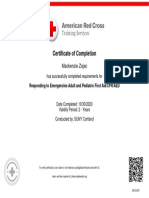 Red Cross Certificate 8