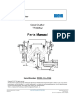 TP350SM Cone Crusher Parts Manual TP350-226-J1349