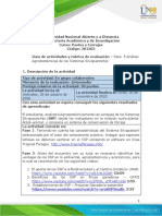 Guia de actividades y Rúbrica de evaluación Unidad 2  Paso  5 Análisis Agrozootécnicas de los Sistemas Silvopastoriles