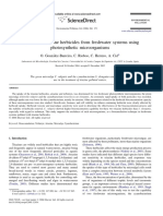 Removal of Triazine Herbicides From Freshwater Systems Using Photosynthetic Microorganisms