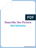 Describe The Picture: Worksheets