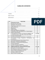 Table of Contents Guide to Constitutional Development