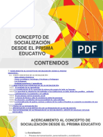 Concepto de Socialización Desde El Prisma Educativo