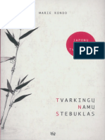 Marie Kondo - Tvarkingu Namu Stebuklas 2016 LT PDF