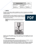 Ensaye Densidad en Terreno