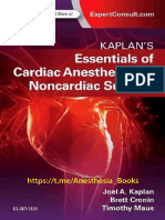 Kaplan Cirugia No Cardiaca PDF