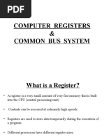 Computer Registers & Common Bus System