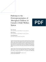 Pathways To The Overrepresentation of Aboriginal Children in Canada's Child Welfare System