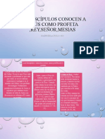 Los Discípulos Conocen A Jesús Como Profeta