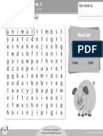 WORD SEARCH Animals-Word-Search-2-Bw