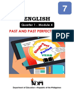 English: Past and Past Perfect Tenses