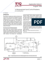 Practical Circuitry For Measurement and Control Problems