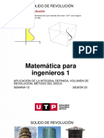 Cálculo de volúmenes de sólidos de revolución usando el método del disco