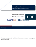 Presentaci N Paem Operaciones Combinadas