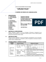 SYLABUS+DISEÑO+DE+REDES+2013-I - 2 Primer Semestre - Informatica