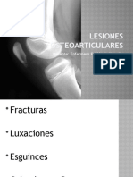 Clase Lesiones Osteoarticulares