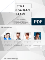 Etika Perusahaan Islami