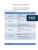 BARTHEL INDEKS - Fungsional