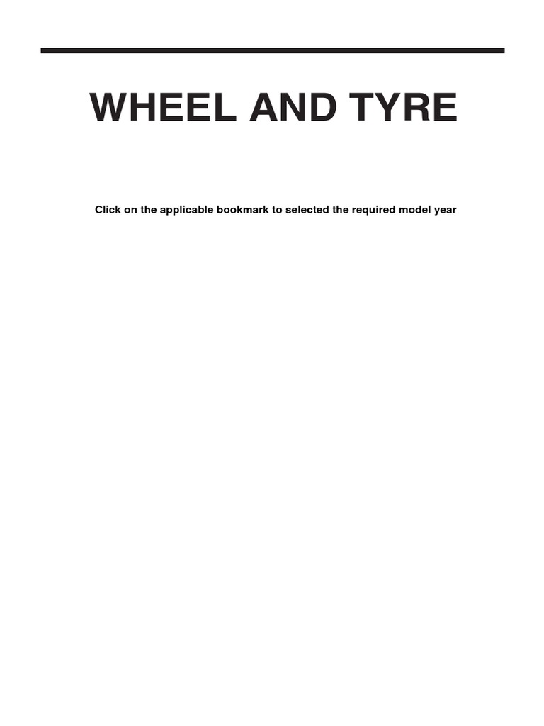 Wheel and Tyre Maintenance Proper Inspection, Balancing, and