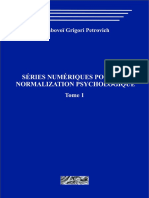 2003 - Séries Numériques Pour Une Normalization Psychologique - t1 PDF