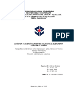 Trabajo Especial de Grado Como Requisito para Optar Al Grado de Técnico Superior Universitario en Administración Mención: Administración Aduanera