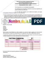 Actividad Combinacion de Correspondencia en Word PDF
