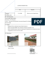 Anggi Lestari - A1C418026 - Lapsem Tapak Proyek PDF