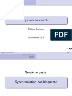 Cours 9 - Synchronisation Non Bloquante PDF
