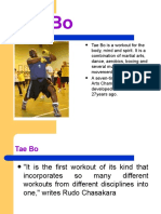 Get Fit with Tae Bo - A Martial Arts Inspired Workout