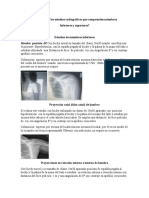 Estudios radiográficos de miembros superiores e inferiores