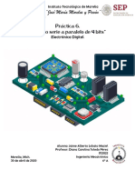 Circuito Serie A Paralelo de 4 Bits