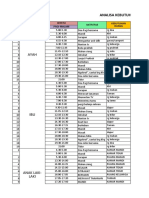 Excel Analisis Kebutuhan Ruang Rumah Dokter