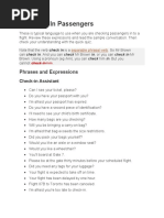 Airline Boarding Announcement Scripts | PDF | Aviation Accidents And ...