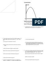 4.4 Projectile Motion:: HT T VT S