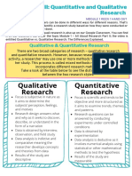 Part II: Quantitative and Qualitative Research