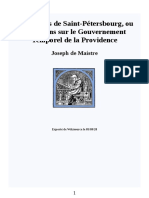 Les Soirées de Saint-Pétersbourg PDF