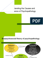 Understanding The Causes and Maintenance of Psychopathology - Chapter - 2