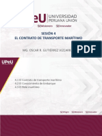 Sesion 4 - El Contrato de Transporte Maritimo
