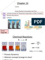 Chapter 13 4-6 Reaction Mechanisms and Catalysis