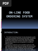 Online Food Delivery