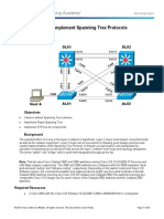 Chapter 4 Lab 4-1 - Implement Spanning Tree Protocols: Topology