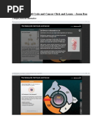 Eukaryotic Cell Cycle and Cancer Click and Learn