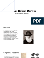 Charles Robert Darwin: By: Duvan Alexis Calle Muñoz