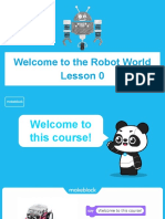 Lesson 00 Welcome To The Robot World - Slideshow