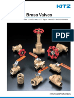 Bronze & Brass Valves: JIS 5K/10K, ASME Class 125/150/300, KITZ Type 100/125/150/300/400/600
