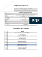 Modelo de Cuaderno de Campo 01