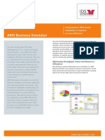 ARIS Business Simulator: Using Dynamic Web-Based Simulation To Improve Process Efficiency