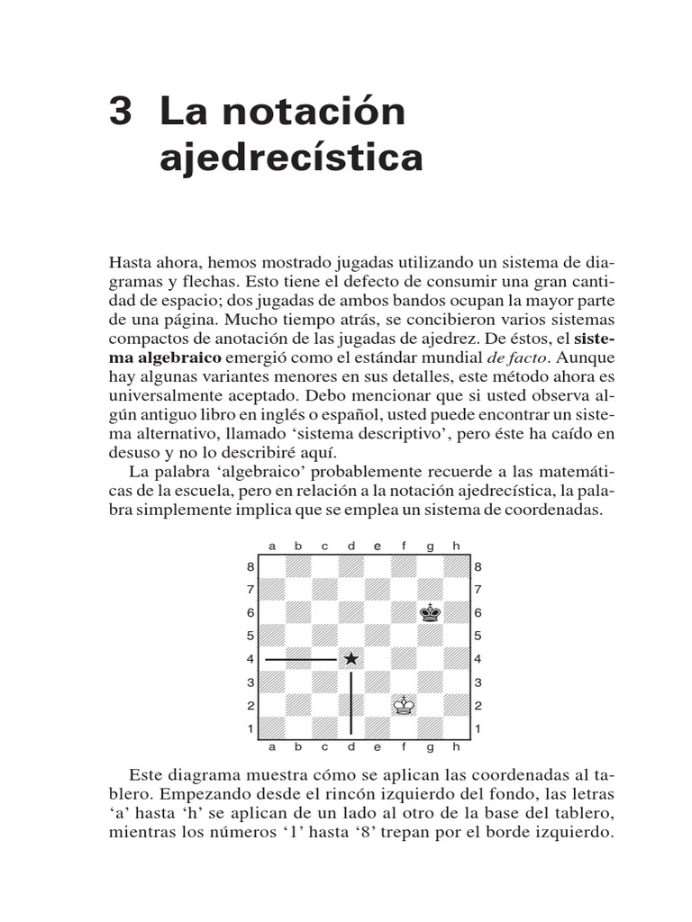 Notacion Ajedrecista PDF | PDF | Ajedrez | Juegos de habilidad mental