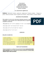 Clase Número 5. Matemáticas Operativas